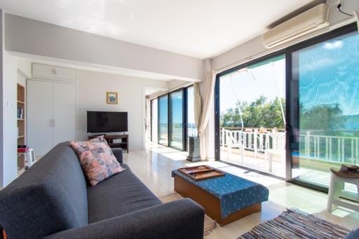 Lavish & Spacious Apt With Stunning Seaview, 10 Min Ath Airport Artemida (Attica) Exterior foto